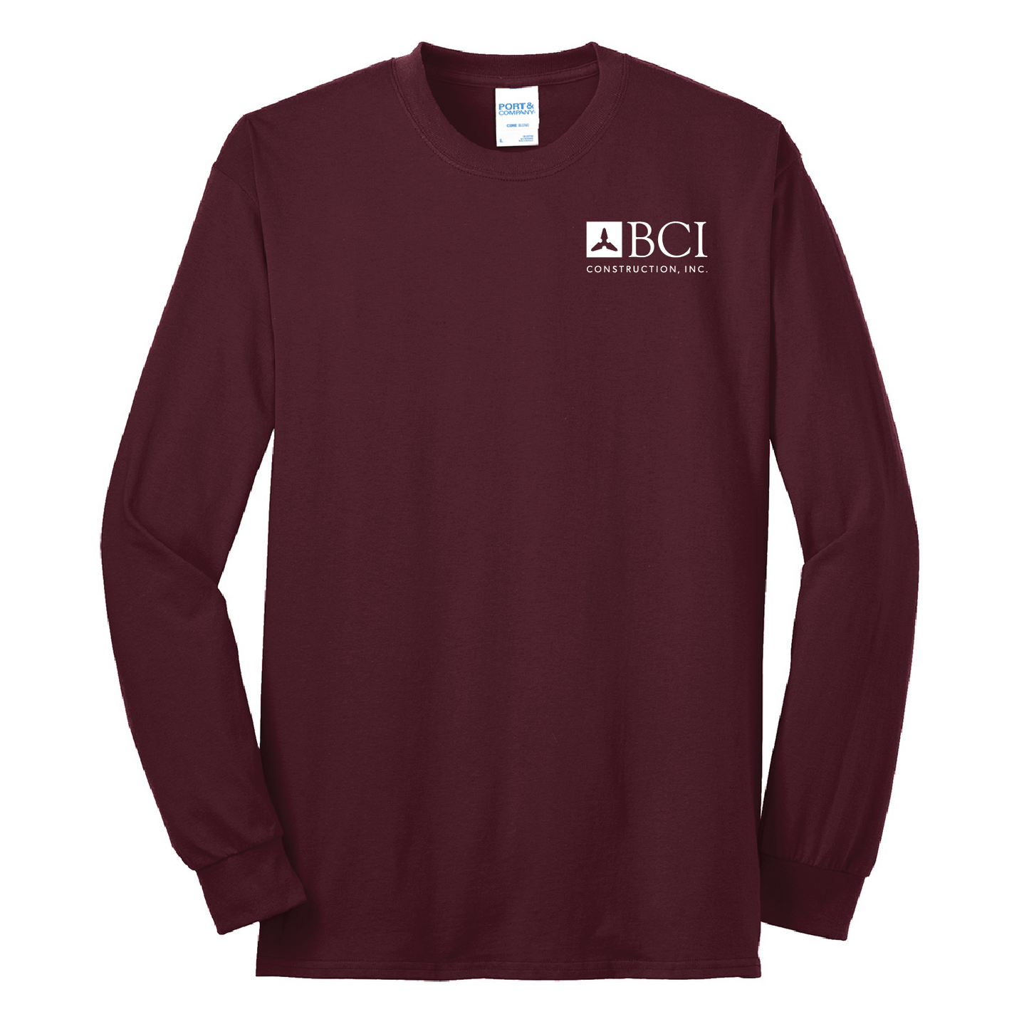 BCI Long Sleeve Core Blend Tee