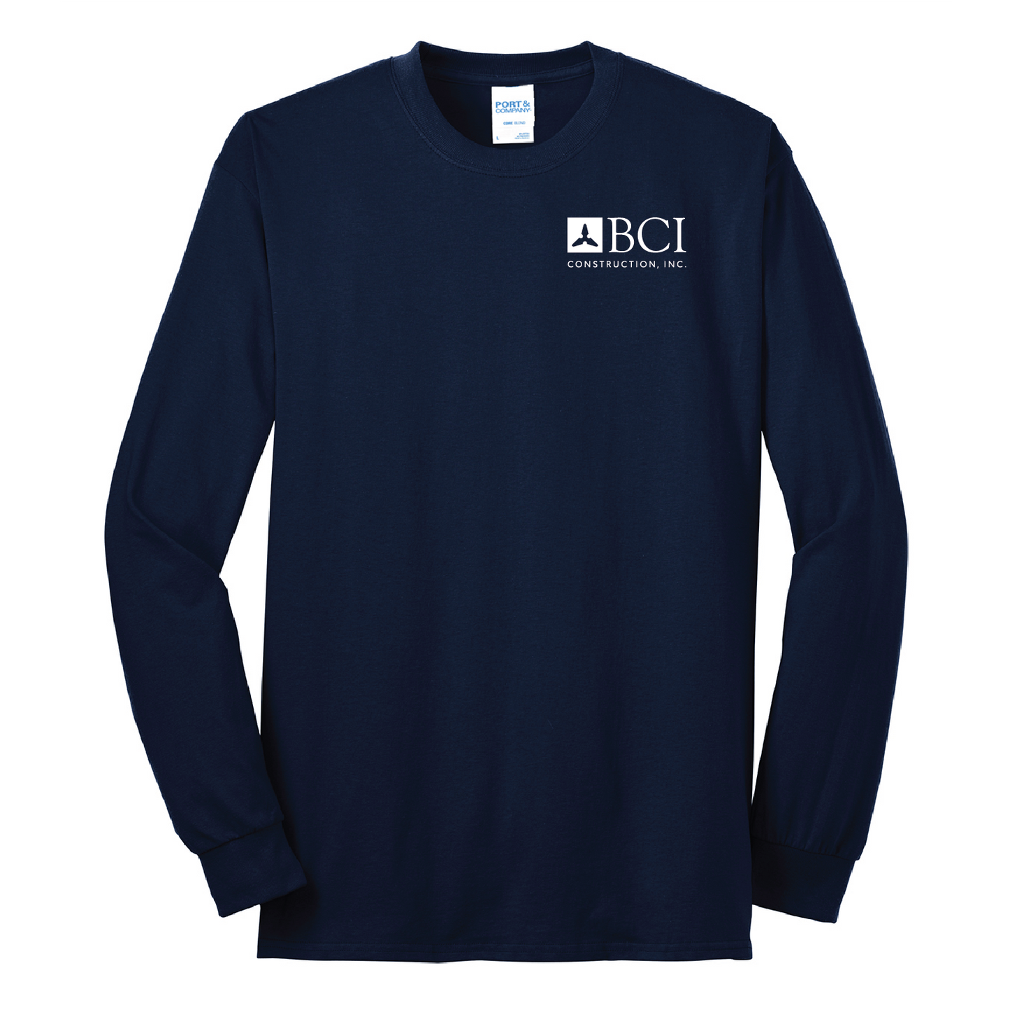 BCI Long Sleeve Core Blend Tee