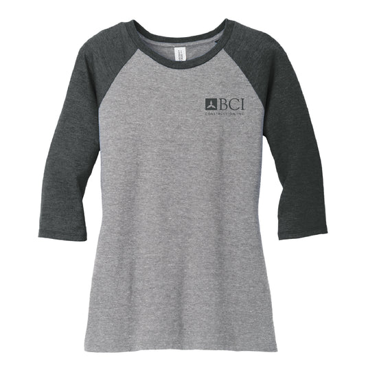 BCI Women’s Perfect Tri ® 3/4-Sleeve Raglan