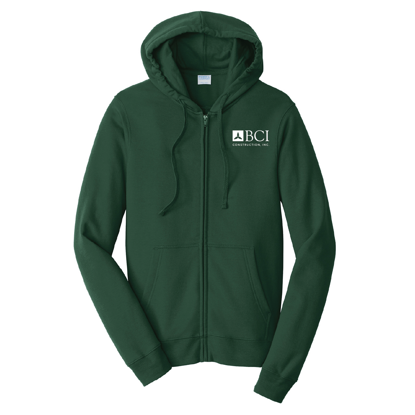 BCI Fleece Full-Zip Hooded Sweatshirt