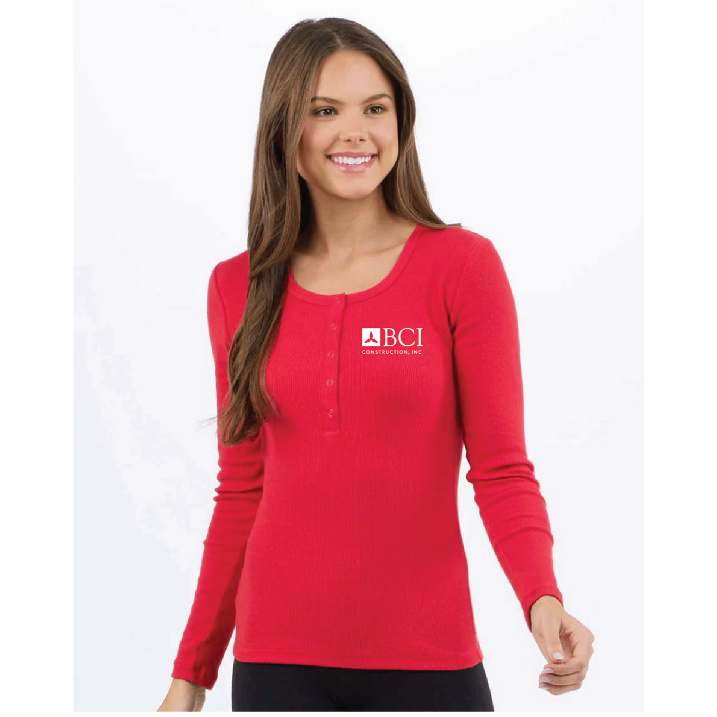 BCI Women's Harper Long Sleeve Henley