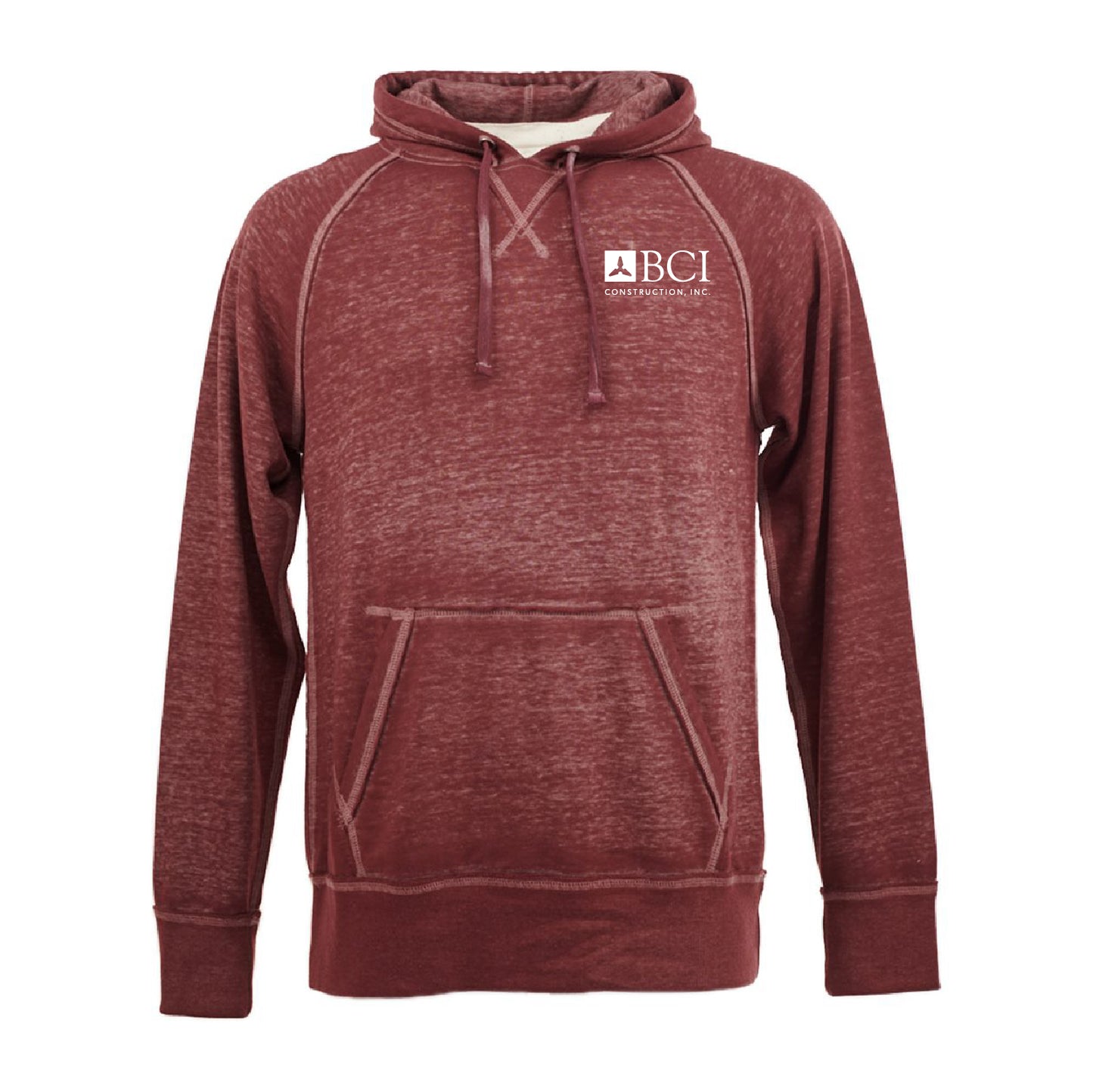 BCI J. America - Vintage Zen Fleece Hooded Sweatshirt 8915