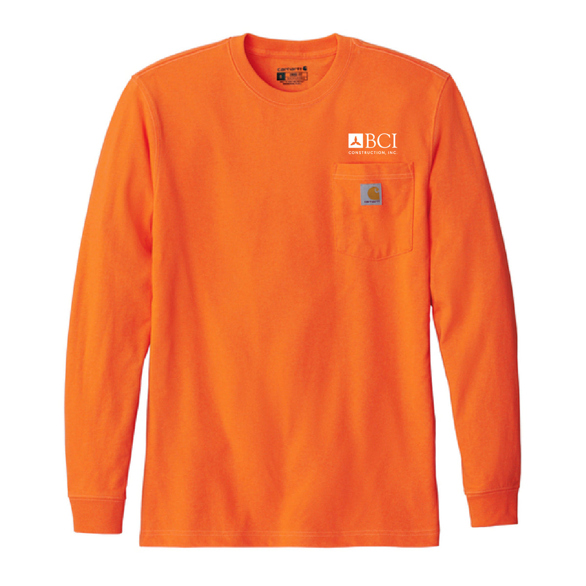 BCI Carhartt® Workwear Pocket Long Sleeve T-Shirt
