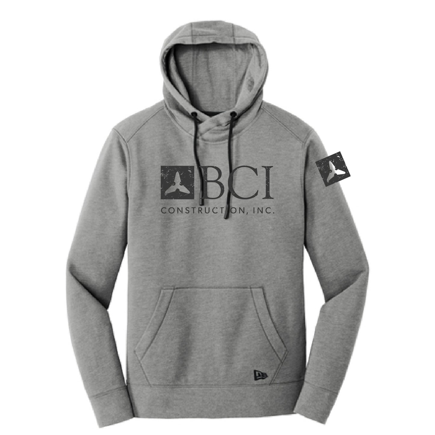 BCI Multi-Design Tri-Blend Fleece Pullover Hoodie