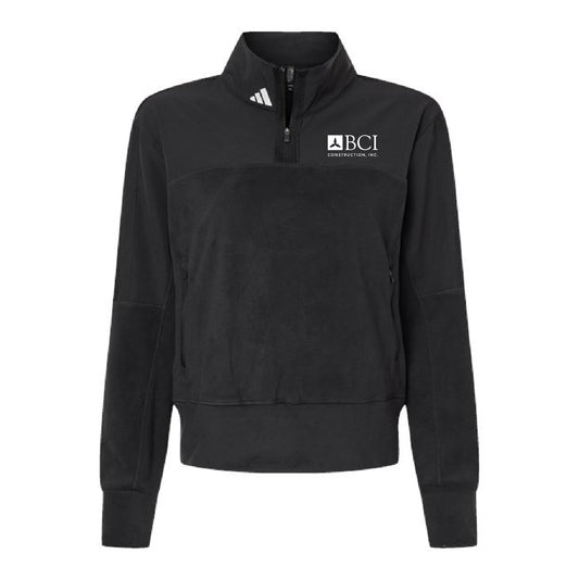 BCI Adidas Women's Fleece Quarter-Zip Pullover