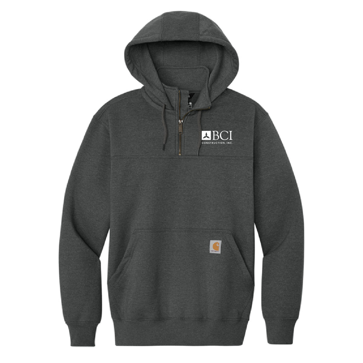 BCI Carhartt® TALL Rain Defender® Paxton Heavyweight Hooded Zip Mock Sweatshirt