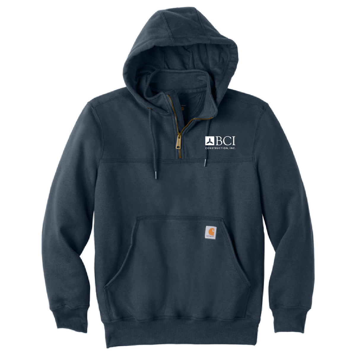 BCI Carhartt® TALL Rain Defender® Paxton Heavyweight Hooded Zip Mock Sweatshirt