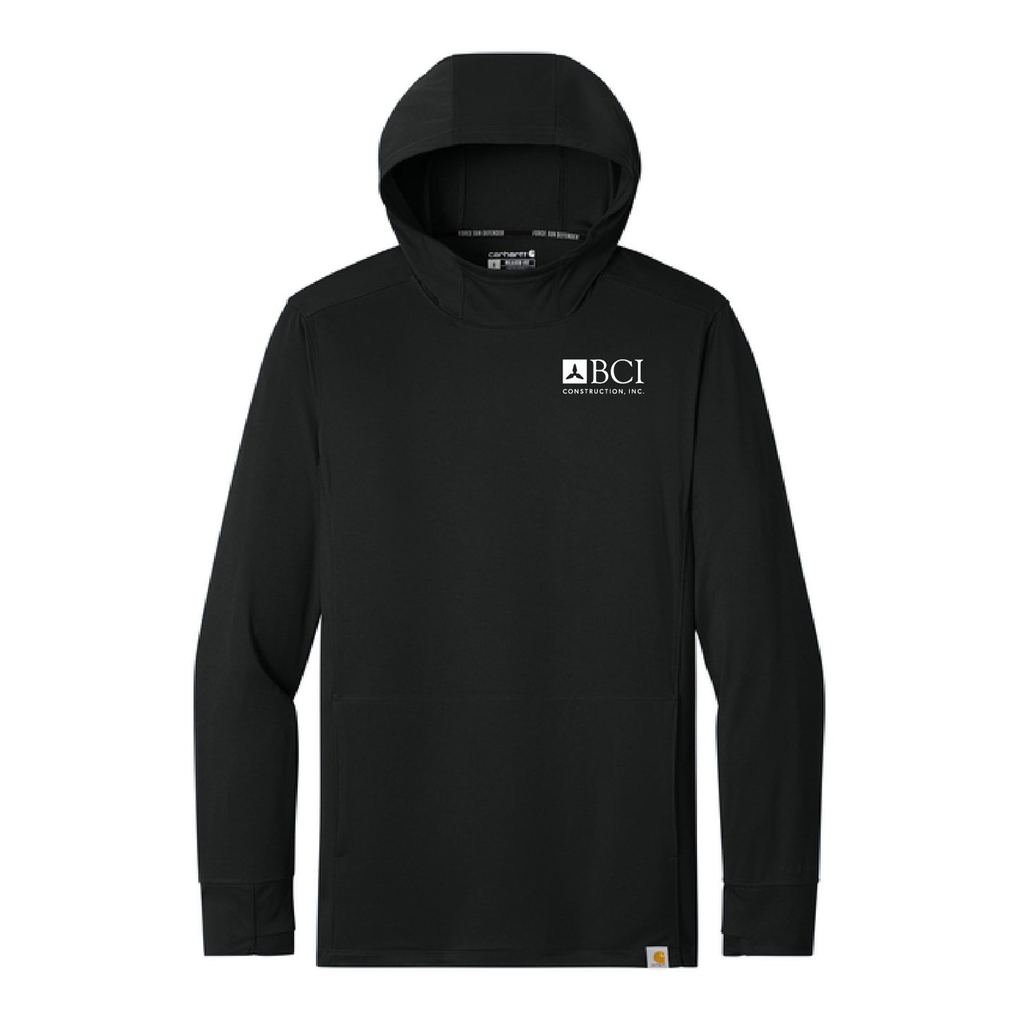 BCI Carhartt Force® Sun Defender™ Long Sleeve Hooded T-Shirt