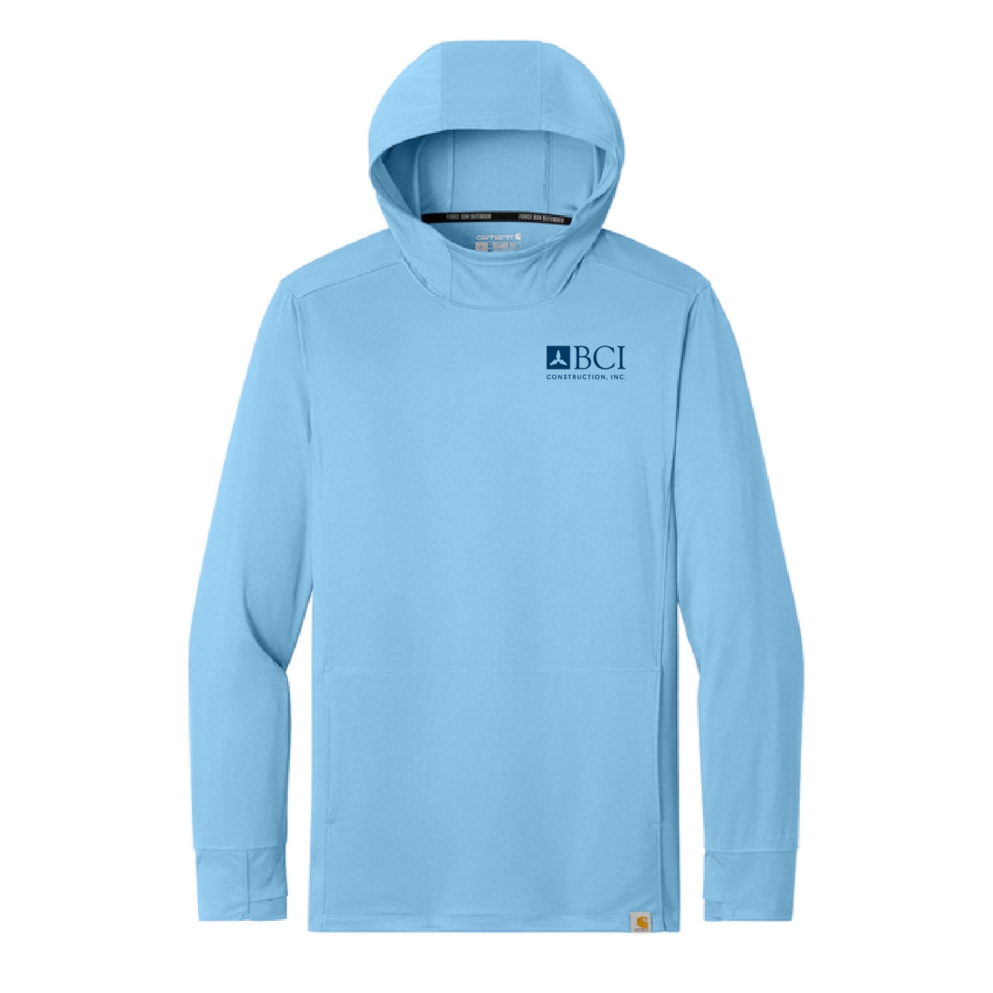 BCI Carhartt Force® Sun Defender™ Long Sleeve Hooded T-Shirt