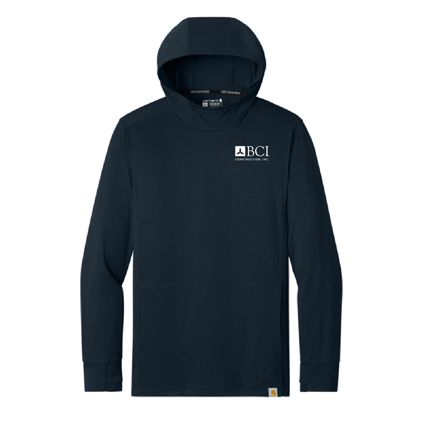 BCI Carhartt Force® Sun Defender™ Long Sleeve Hooded T-Shirt