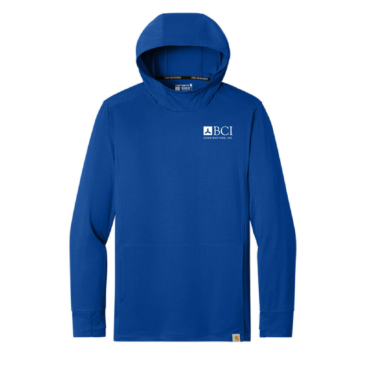 BCI Carhartt Force® Sun Defender™ Long Sleeve Hooded T-Shirt