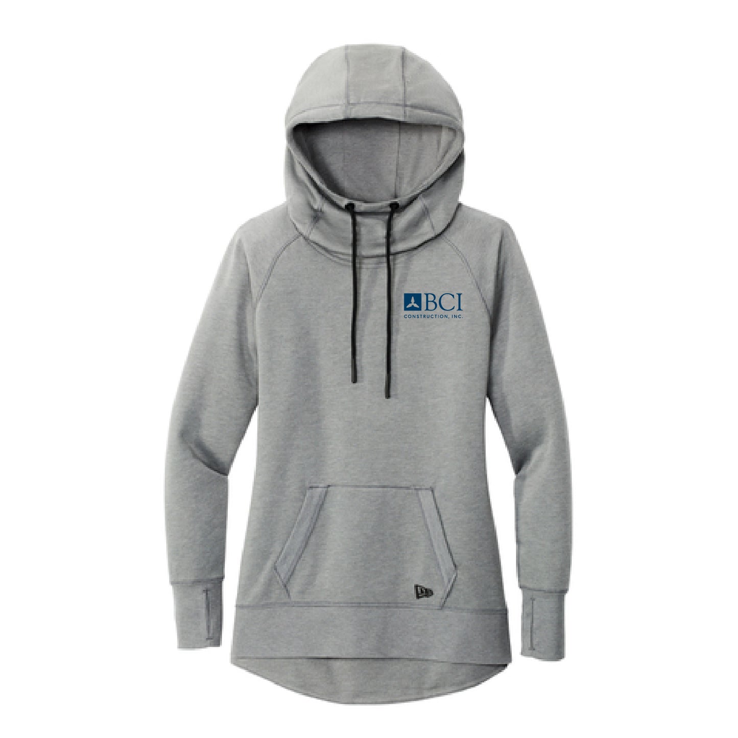 BCI Ladies Tri-Blend Fleece Pullover Hoodie