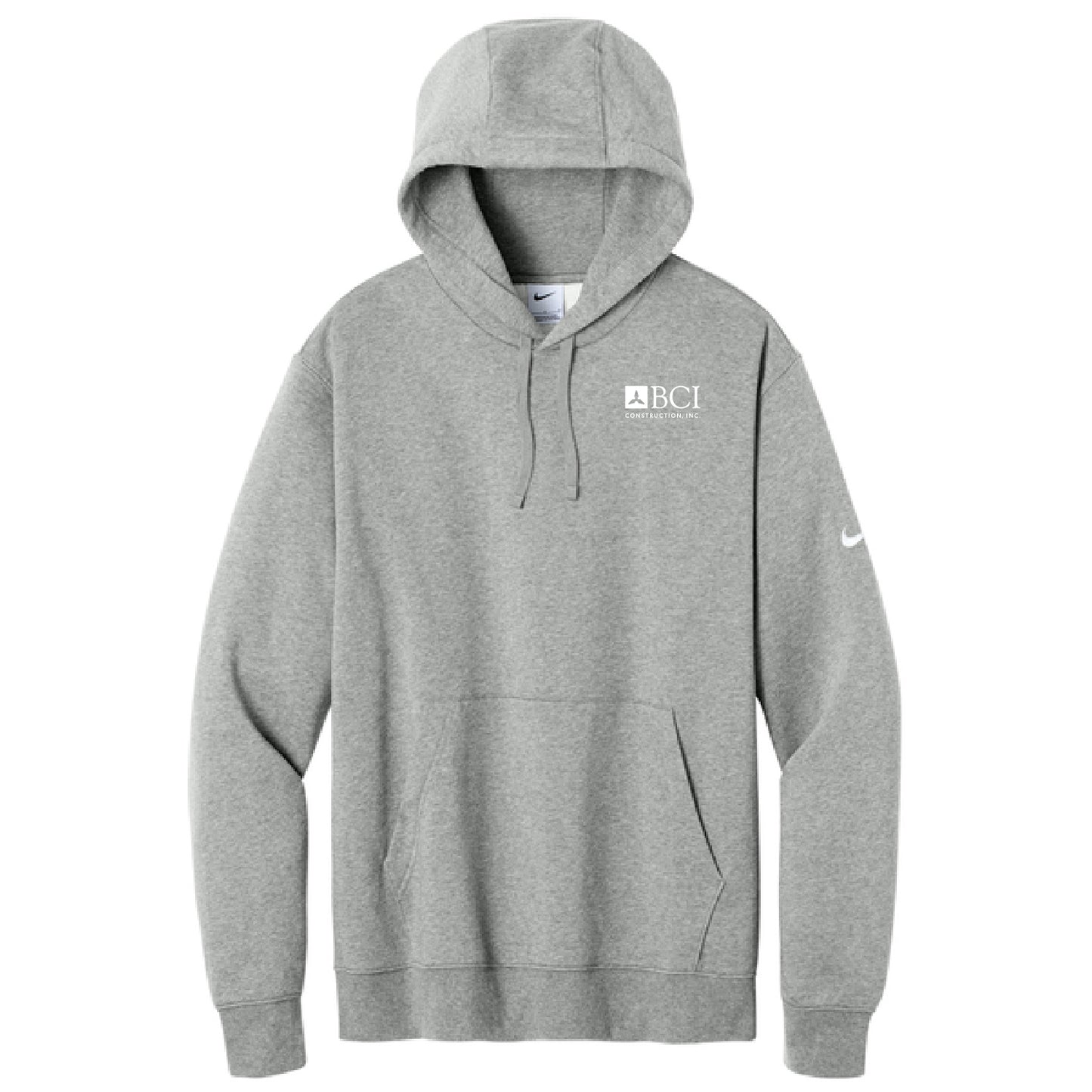 BCI Nike Club Fleece Sleeve Swoosh Pullover Hoodie