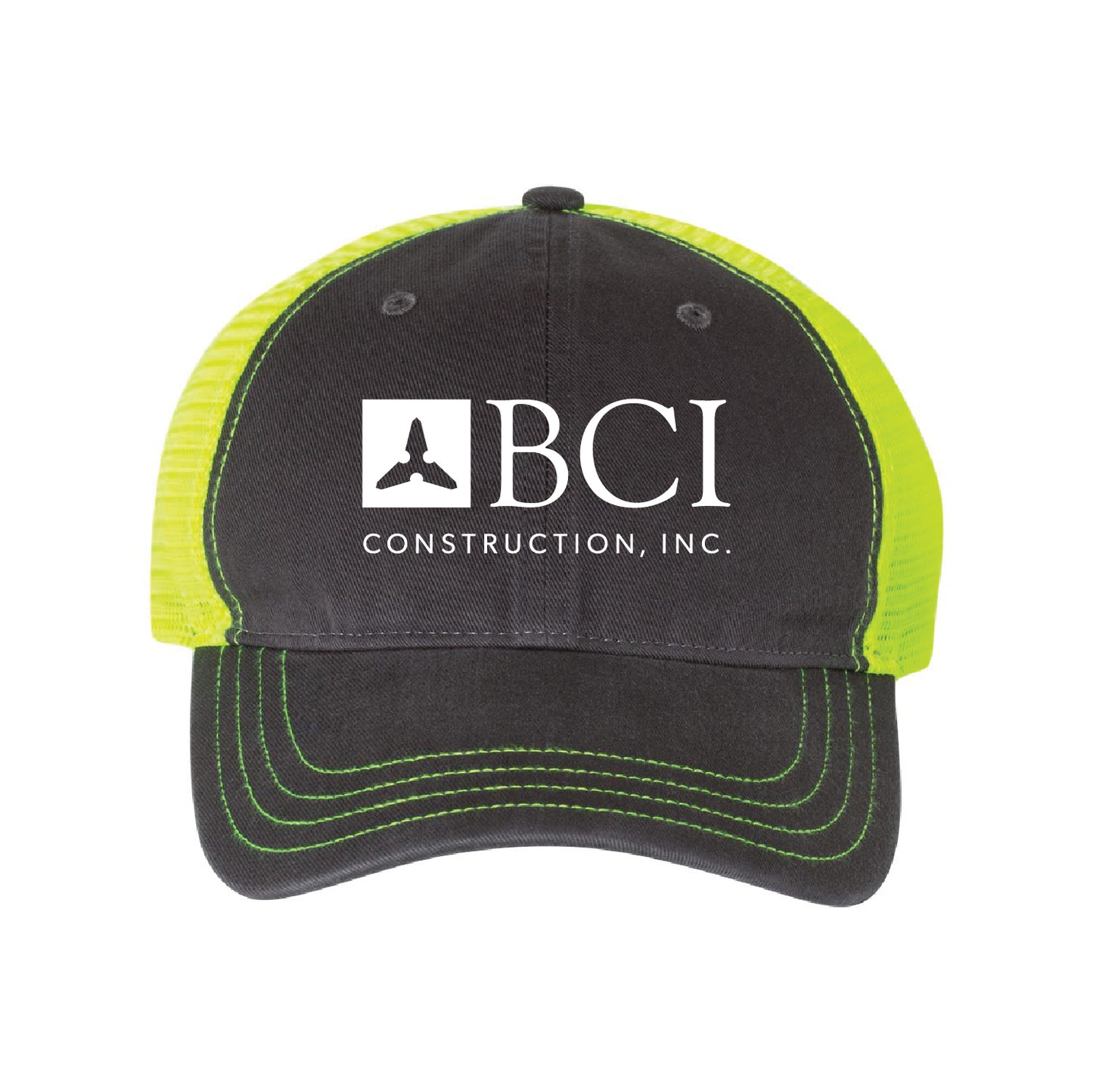 BCI Richardson 111 Garment-Washed Trucker Cap