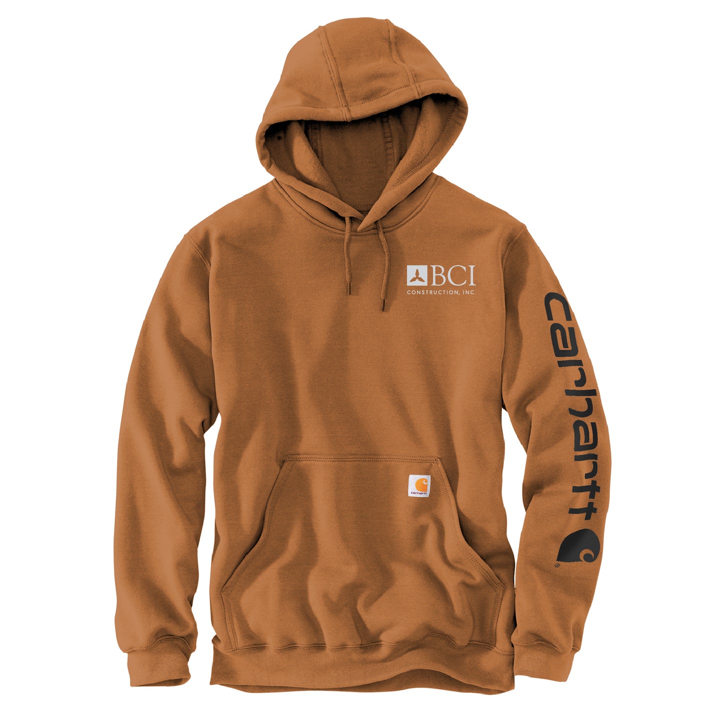 BCI Carhartt® Midweight Hooded Logo Sweatshirt