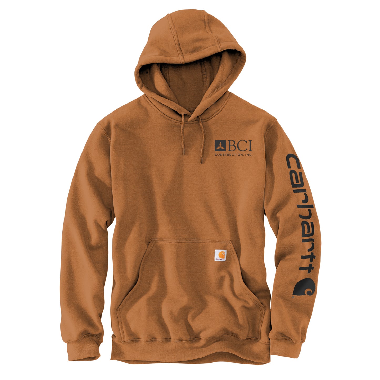 BCI Carhartt® Midweight Hooded Logo Sweatshirt