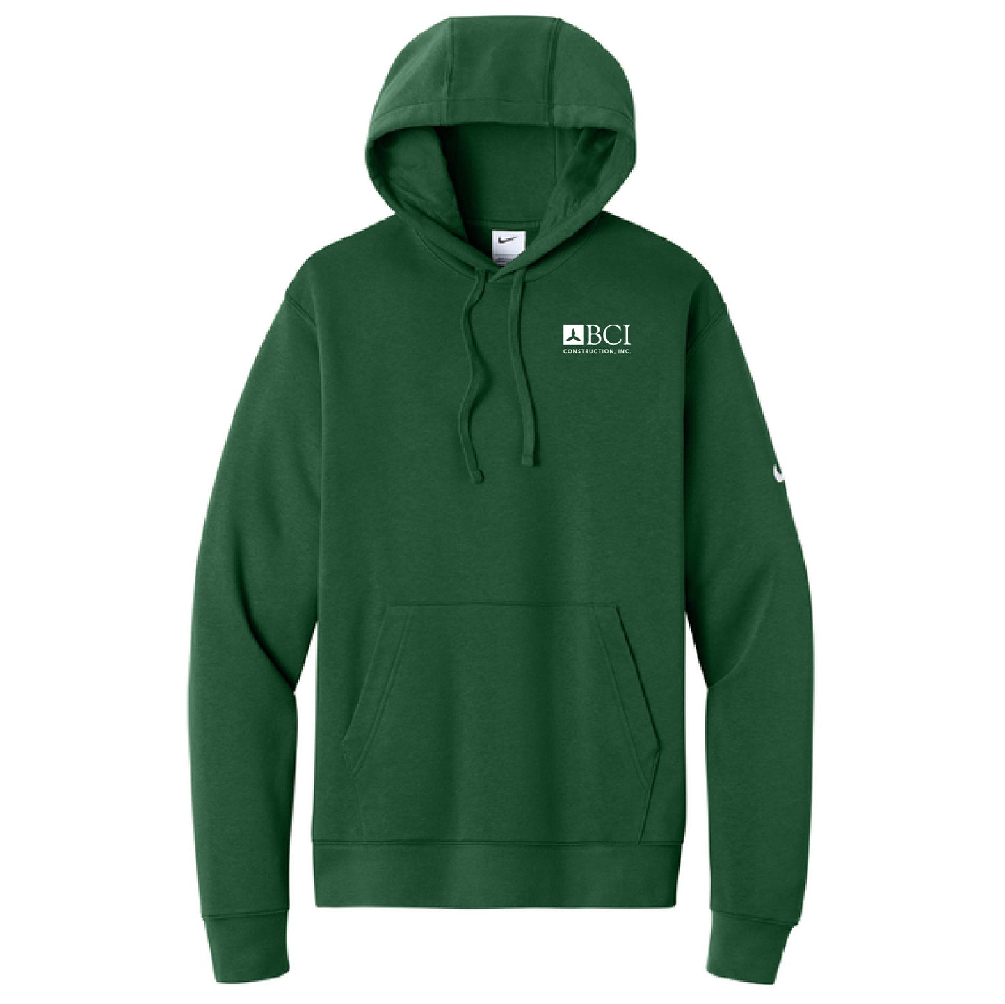 BCI Nike Club Fleece Sleeve Swoosh Pullover Hoodie