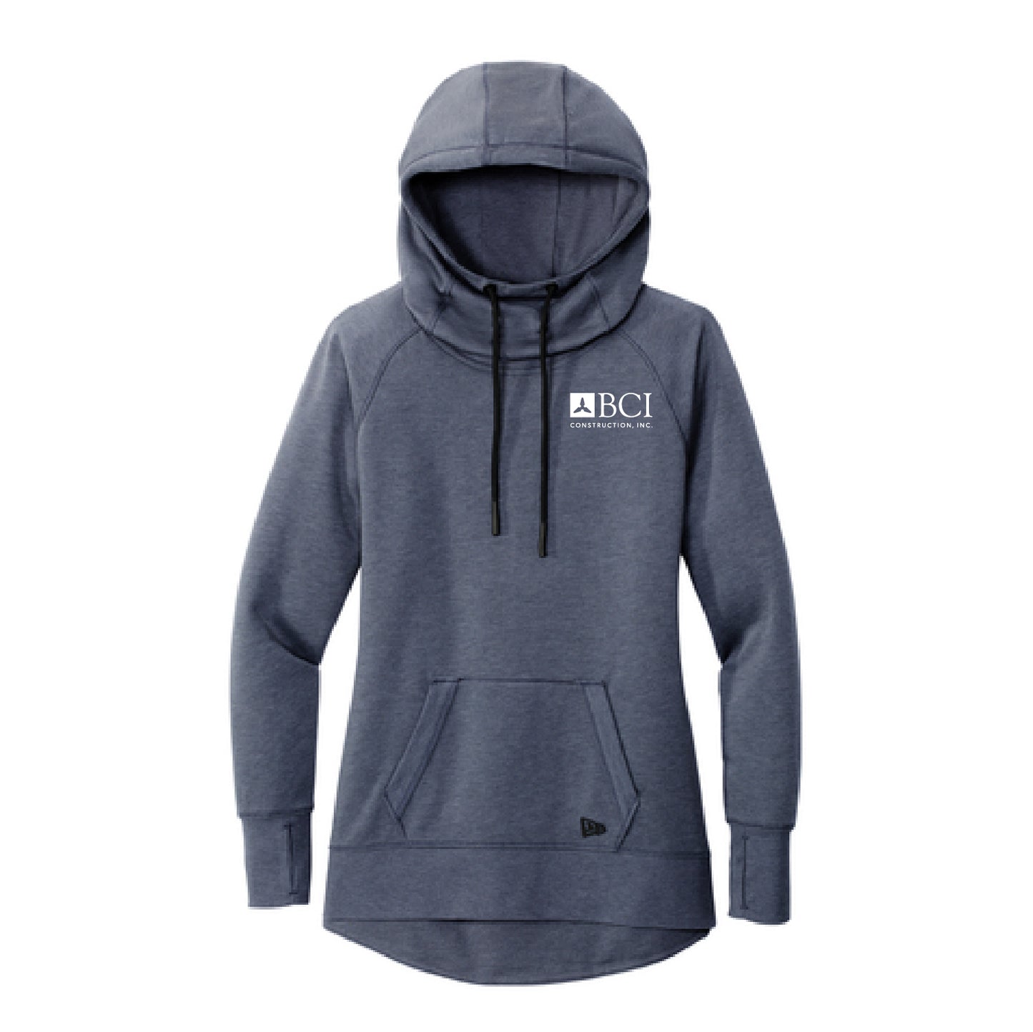 BCI Ladies Tri-Blend Fleece Pullover Hoodie