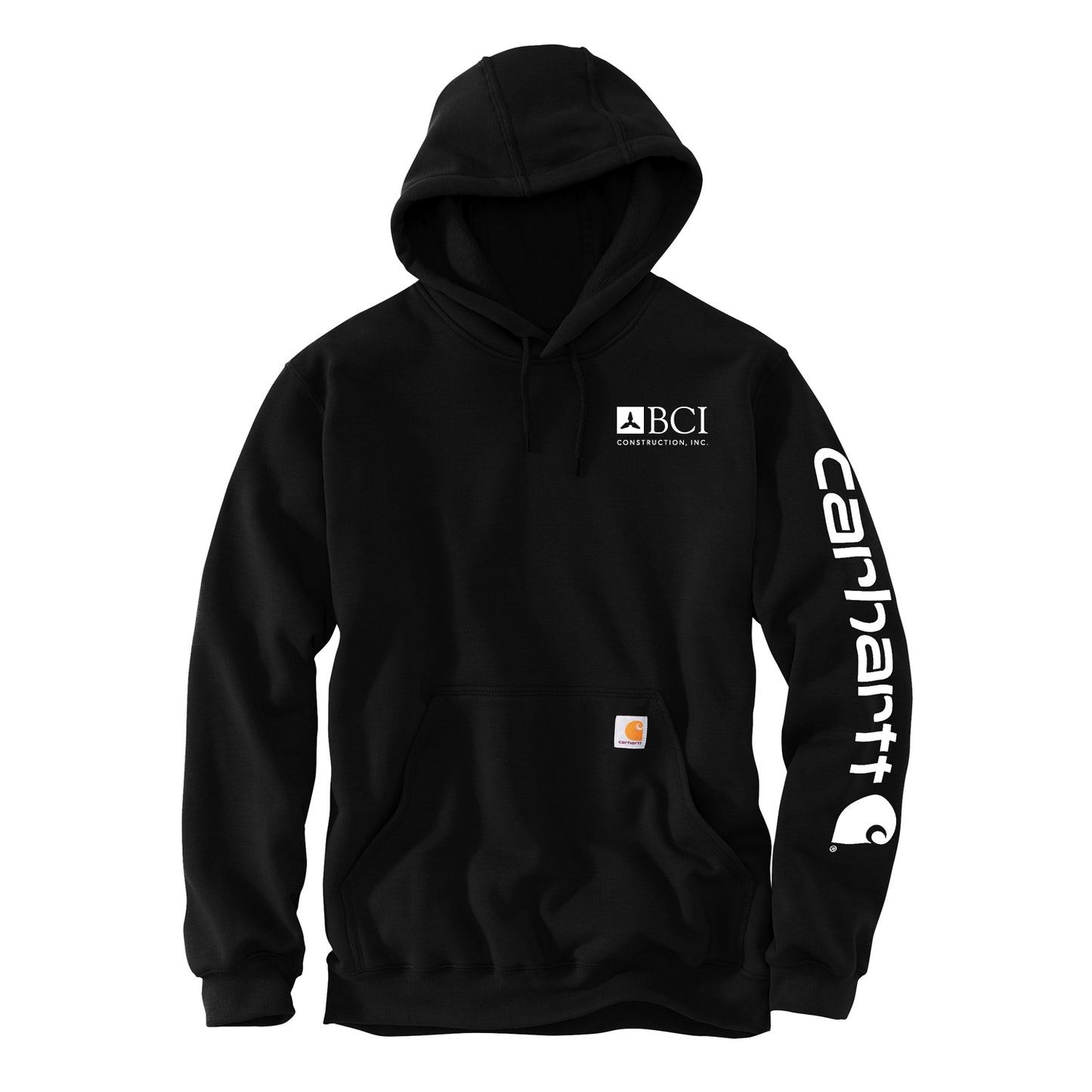 BCI Carhartt® Midweight Hooded Logo Sweatshirt