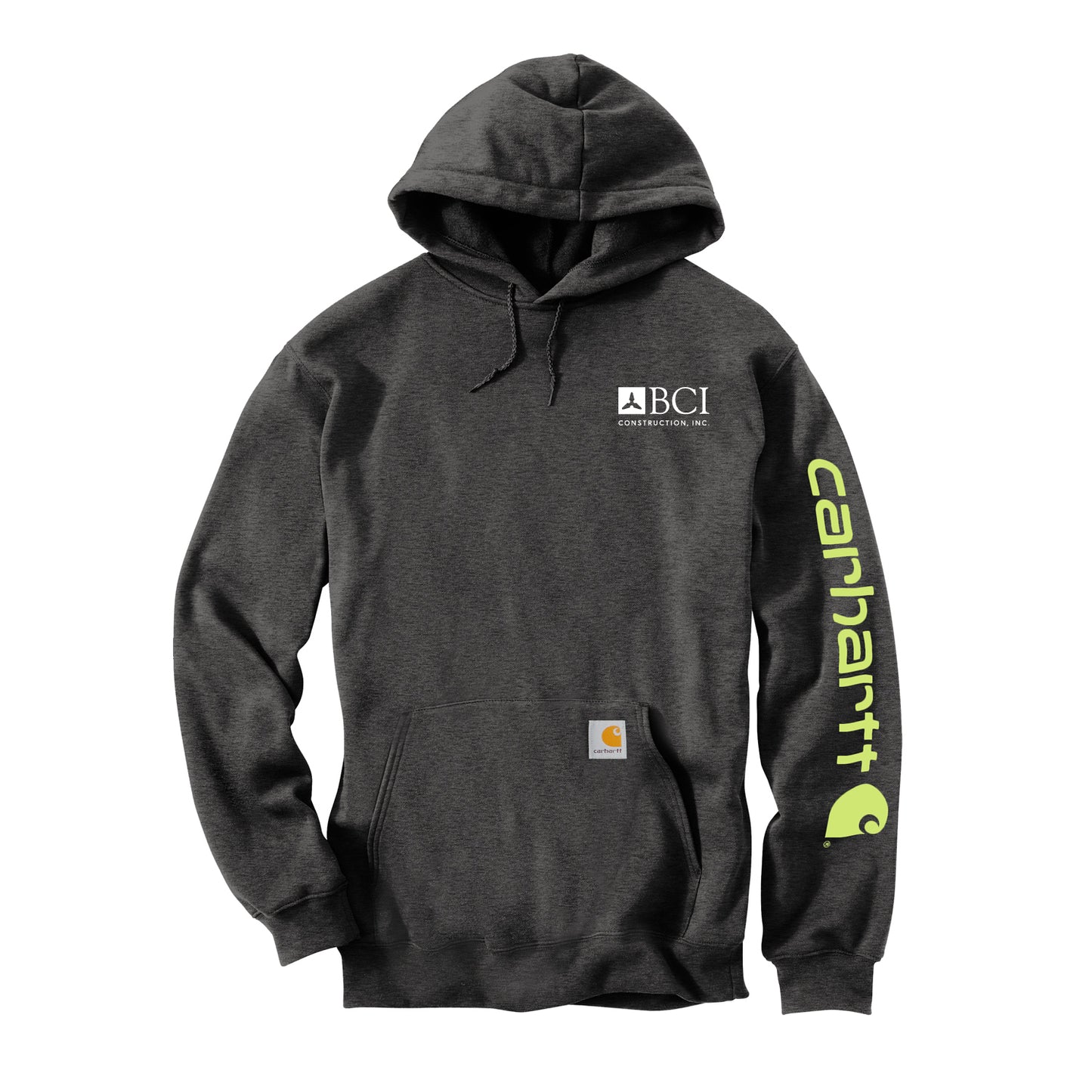 BCI Carhartt® Midweight Hooded Logo Sweatshirt