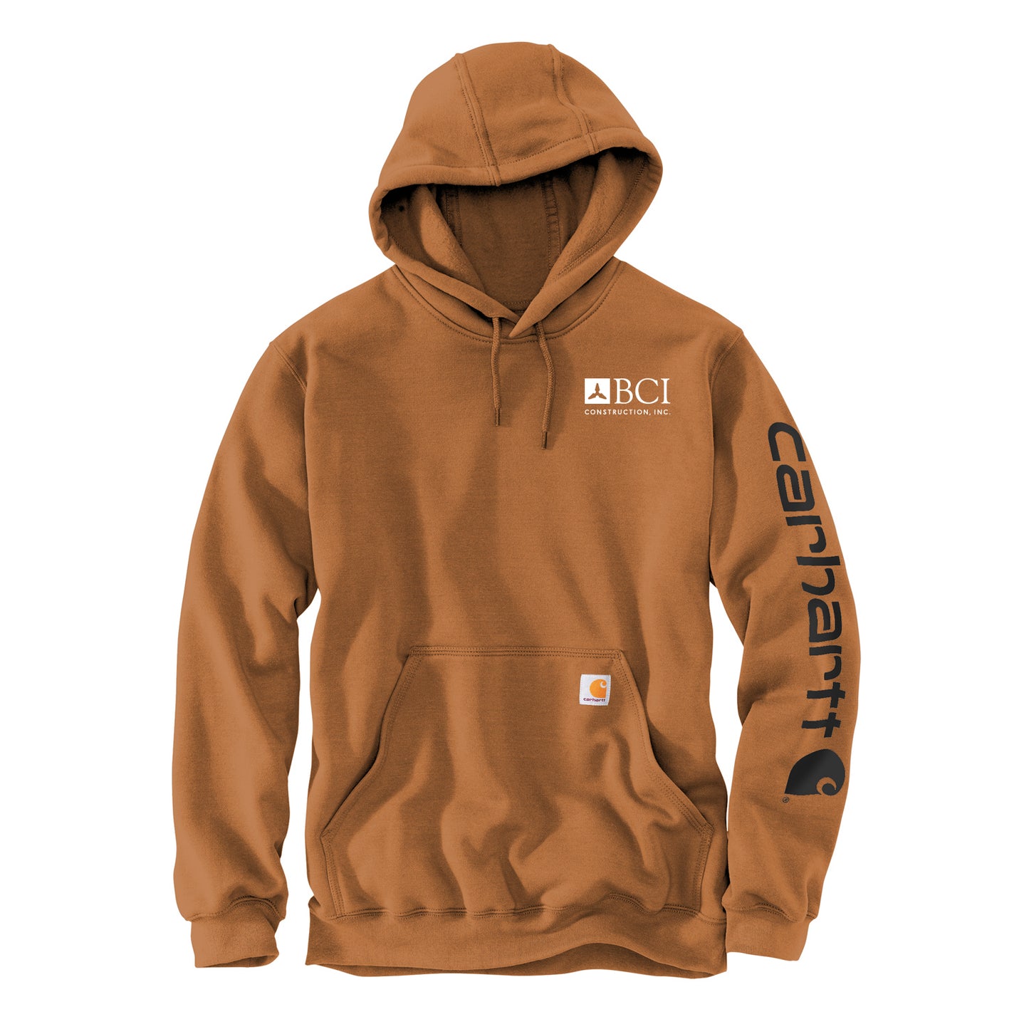 BCI Carhartt® Midweight Hooded Logo Sweatshirt