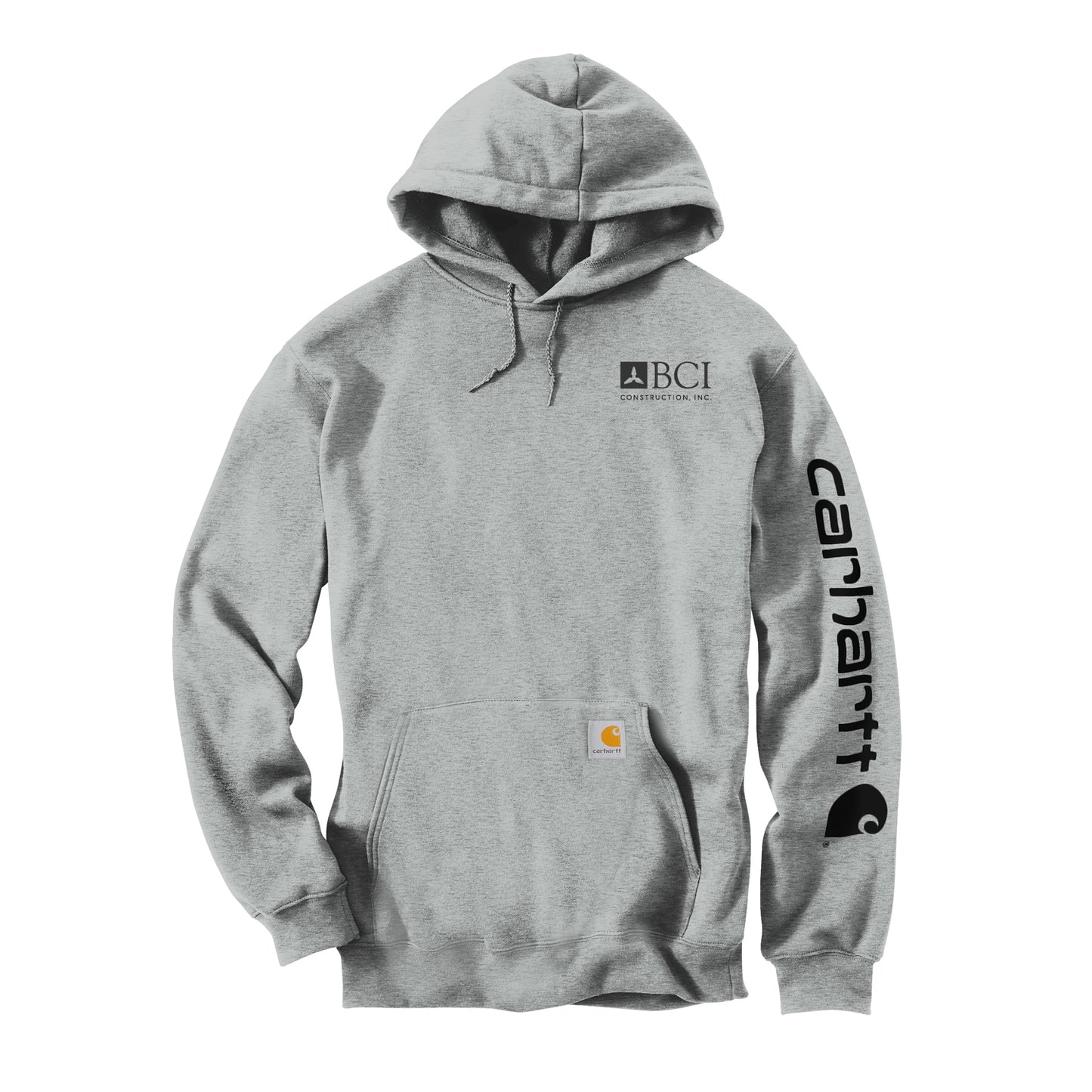 BCI Carhartt® Midweight Hooded Logo Sweatshirt