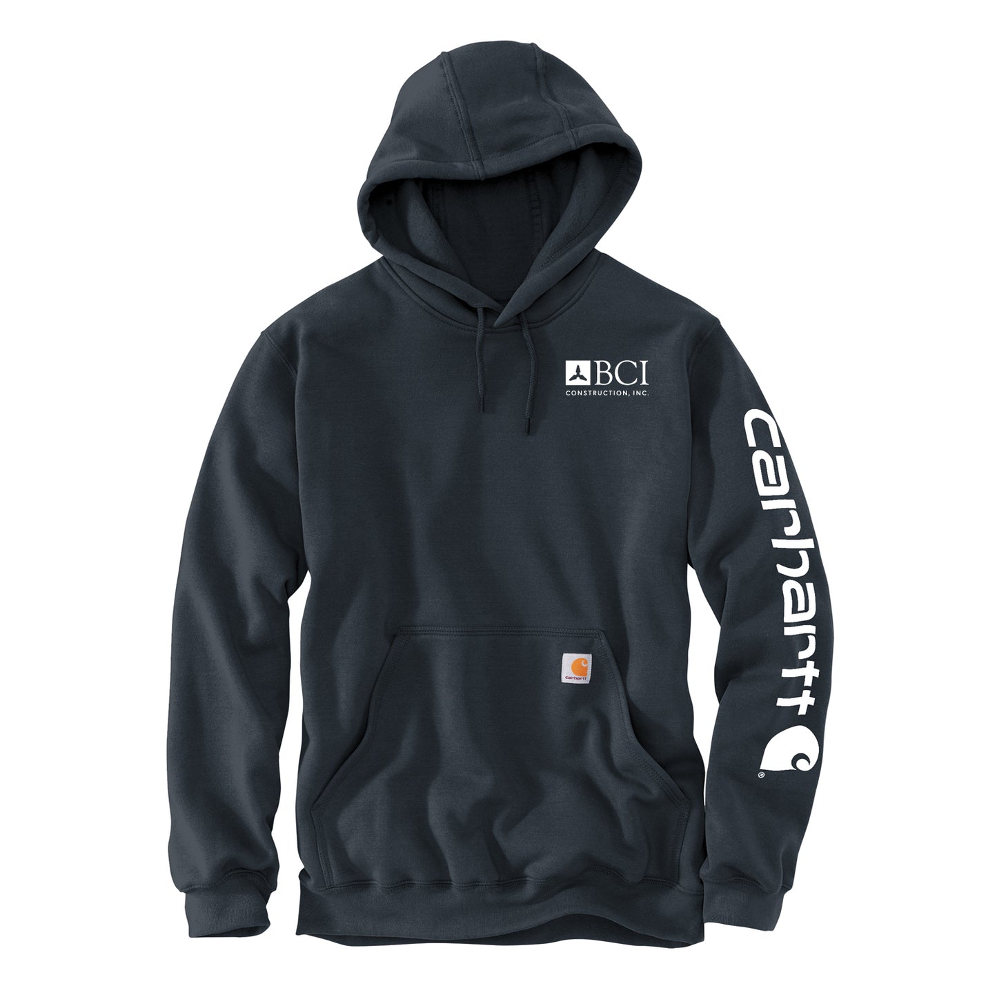 BCI Carhartt® Midweight Hooded Logo Sweatshirt