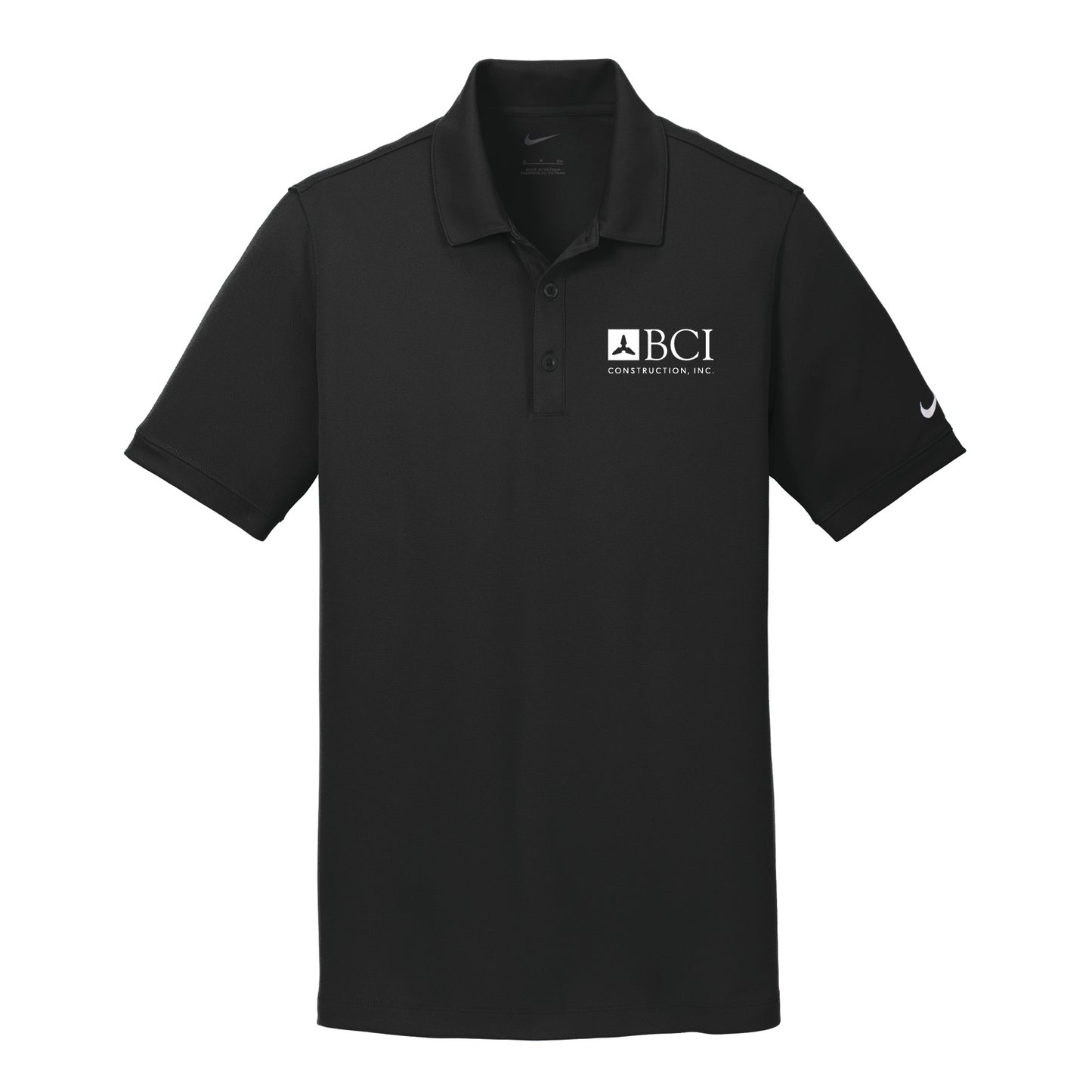 BCI Nike Dri-FIT Solid Icon Pique Modern Fit Polo