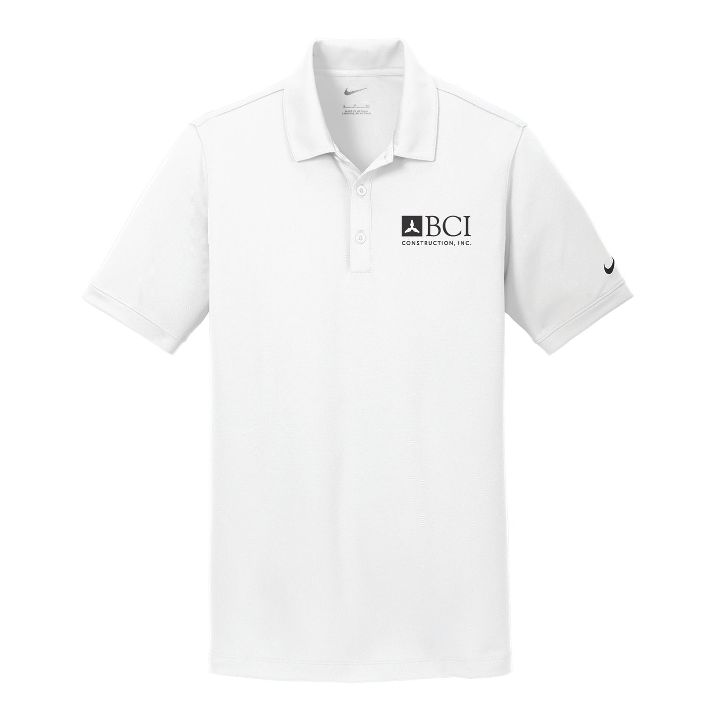 BCI Nike Dri-FIT Solid Icon Pique Modern Fit Polo