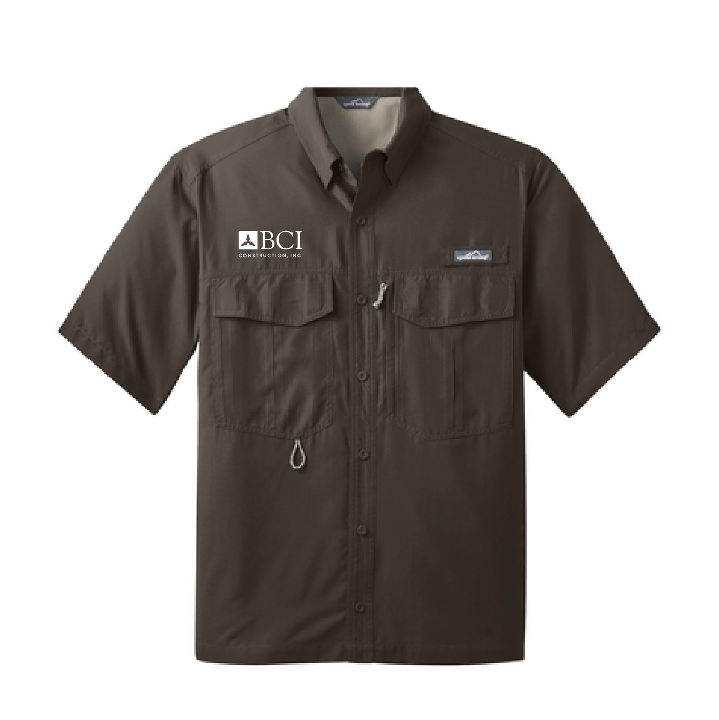 BCI Eddie Bauer® - Short Sleeve Performance Fishing Shirt