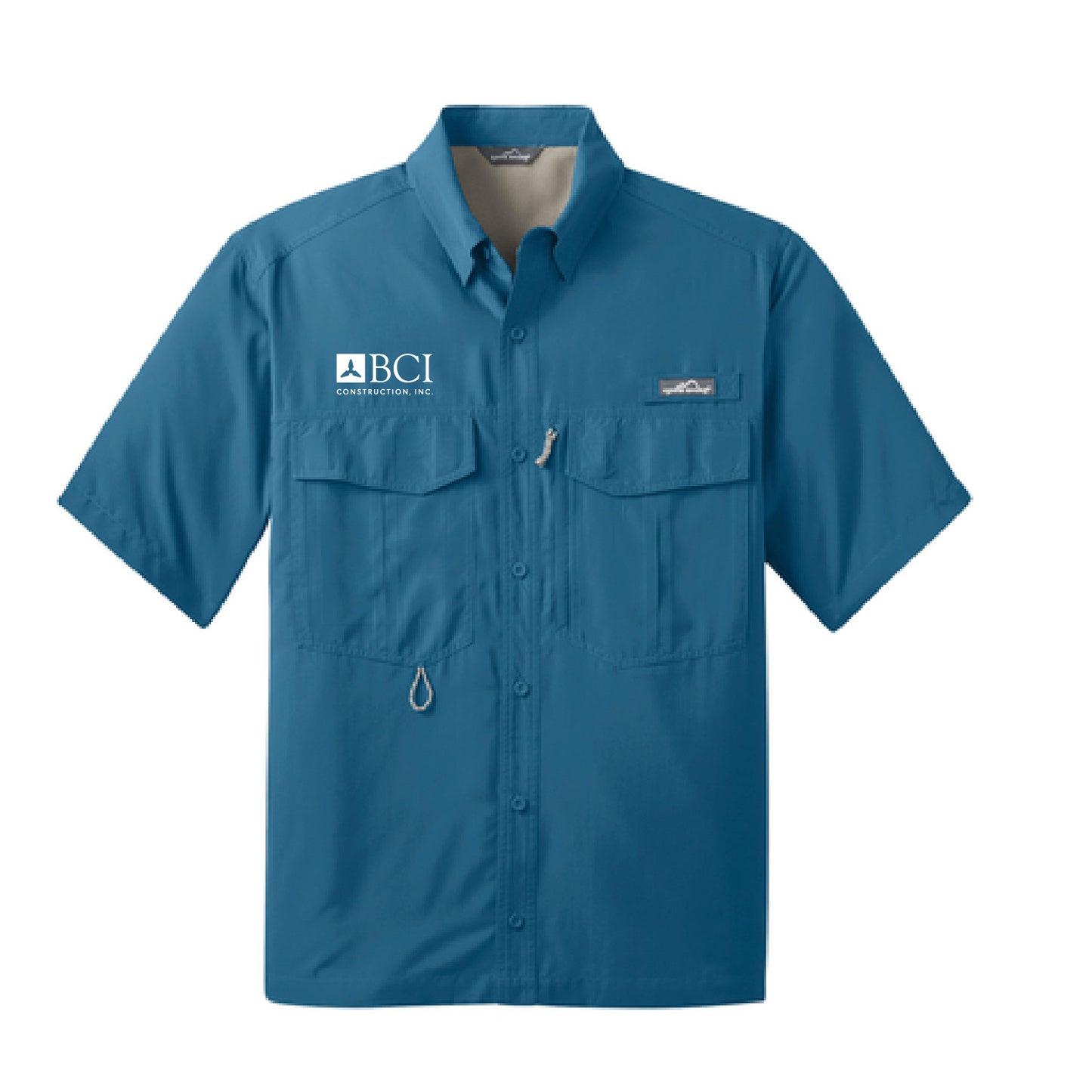 BCI Eddie Bauer® - Short Sleeve Performance Fishing Shirt