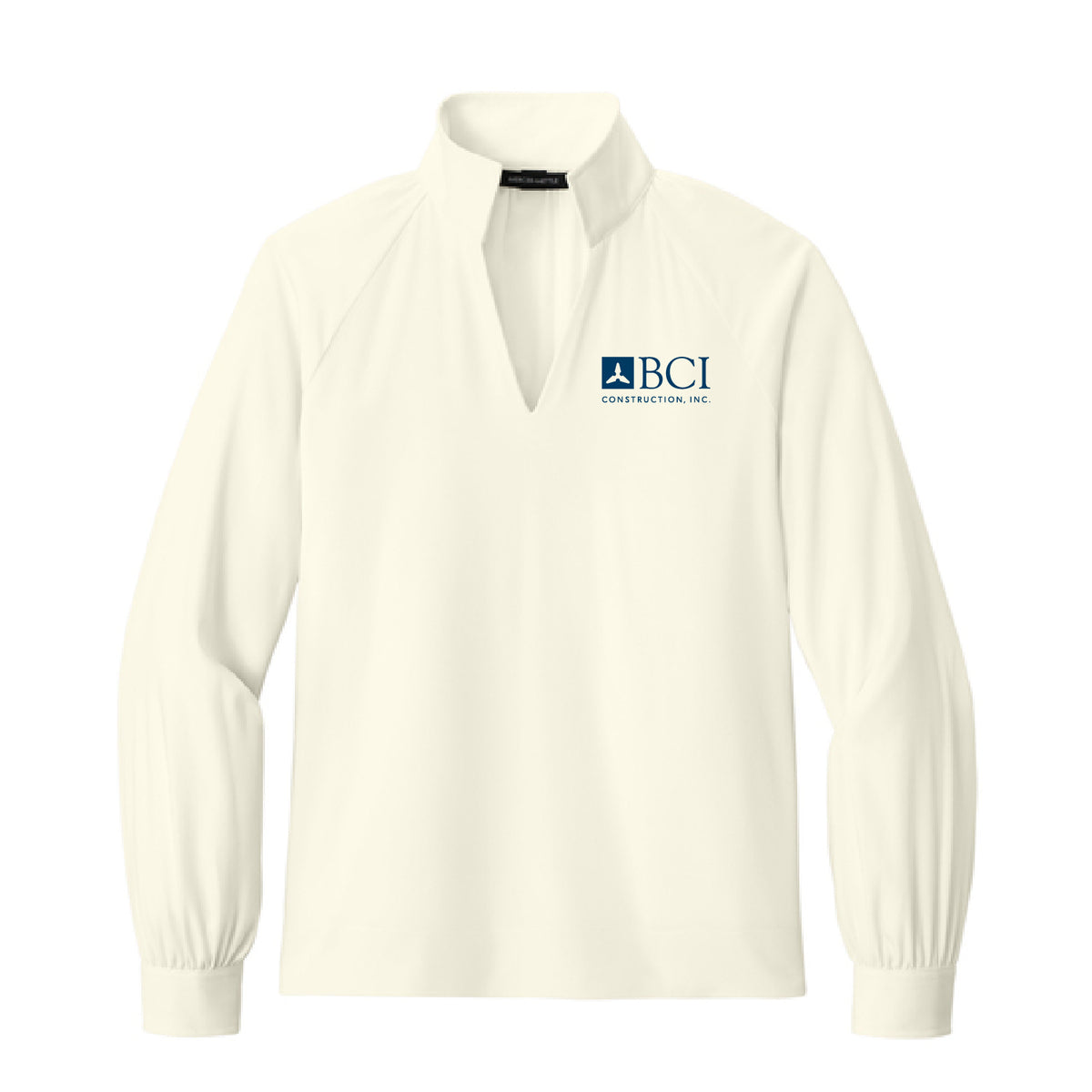 BCI Women’s Long Sleeve Buttery Soft Popover Blouse