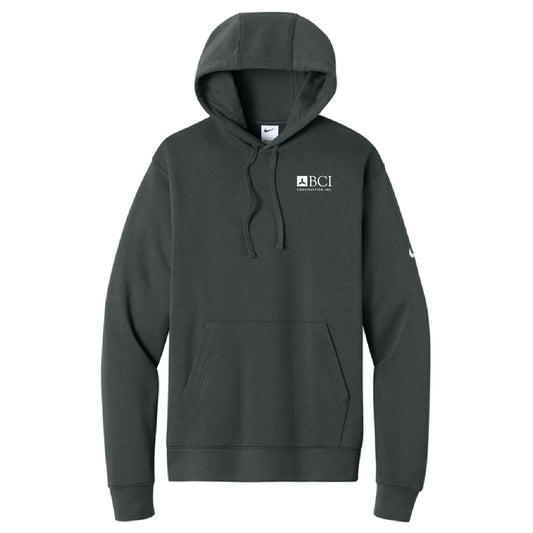 BCI Nike Club Fleece Sleeve Swoosh Pullover Hoodie
