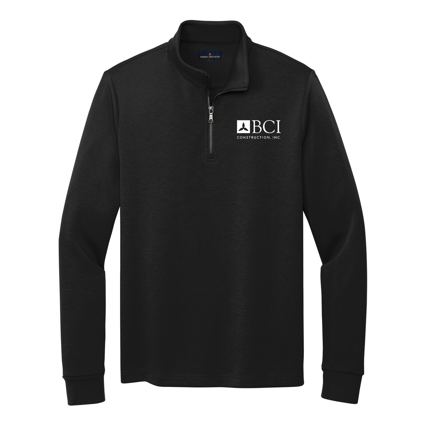 BCI Brooks Brothers® Double-Knit 1/4-Zip