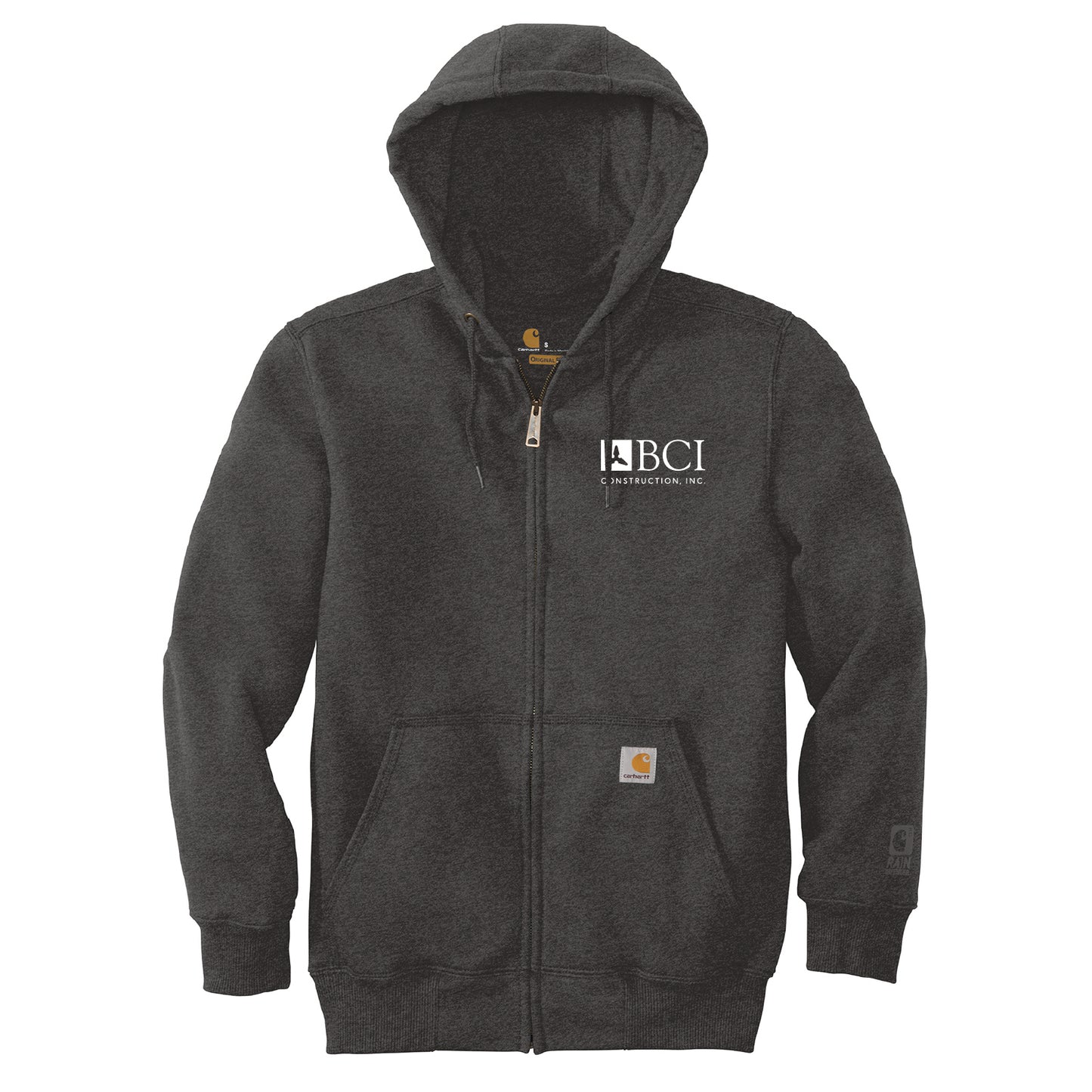 BCI Carhartt ® Rain Defender ® Paxton Heavyweight Hooded Zip-Front Sweatshirt