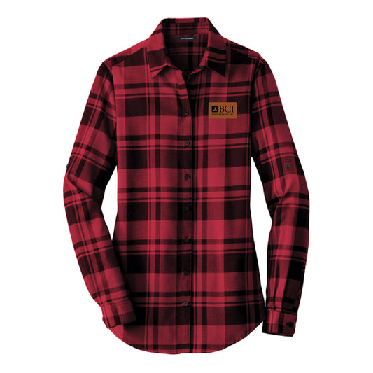BCI Women's Plaid Flannel Tunic