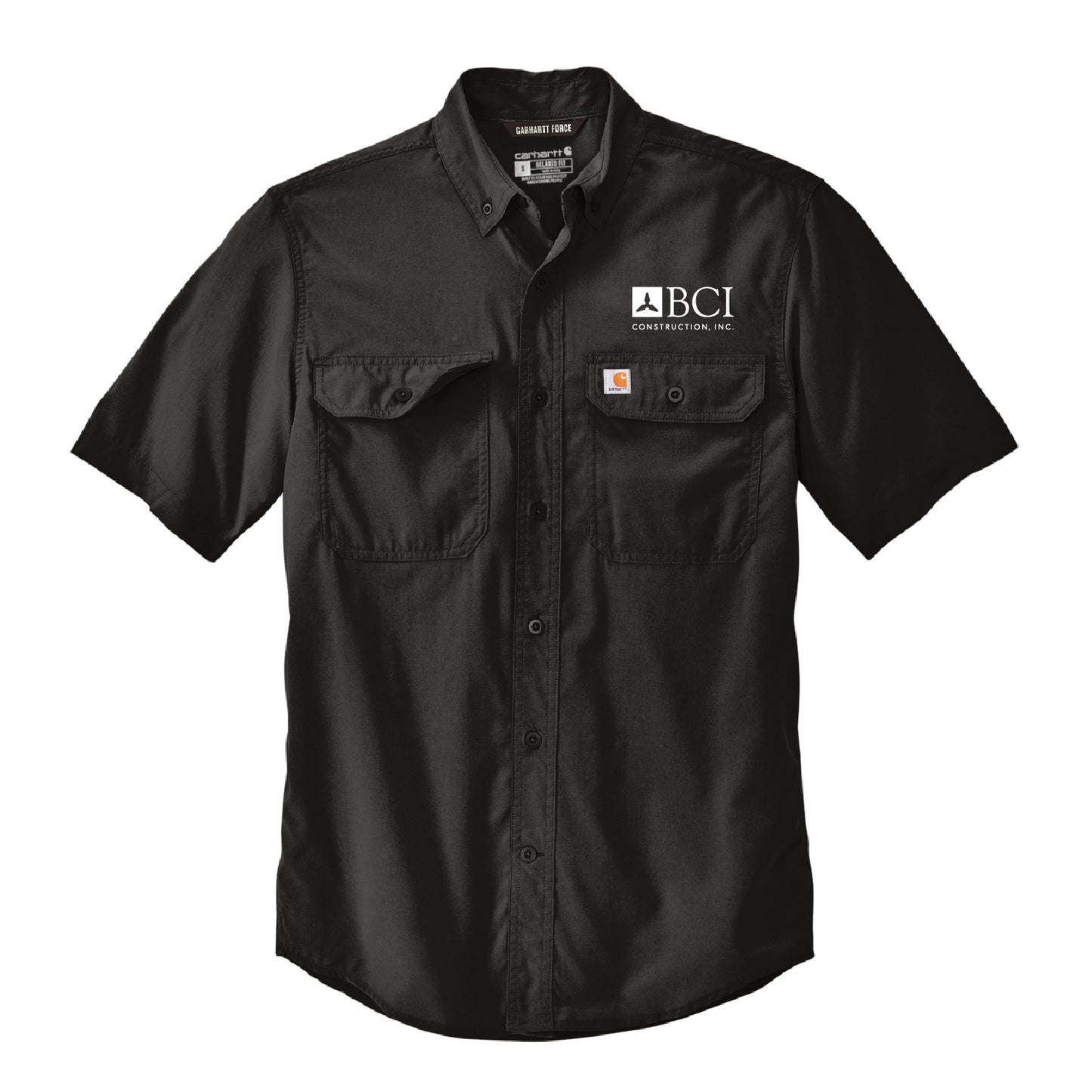 BCI Carhartt Force® Solid Short Sleeve Shirt