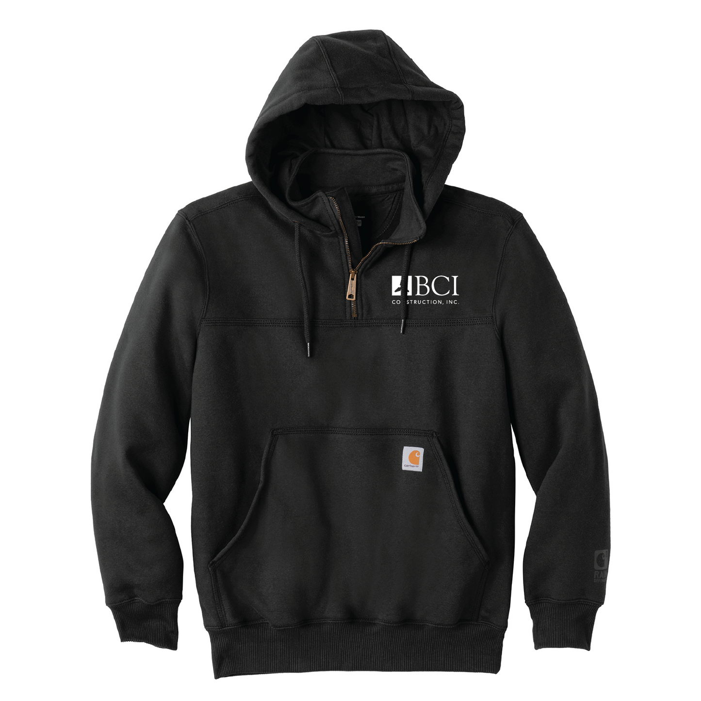 BCI Carhartt ® Rain Defender ® Paxton Heavyweight Hooded Zip Mock Sweatshirt