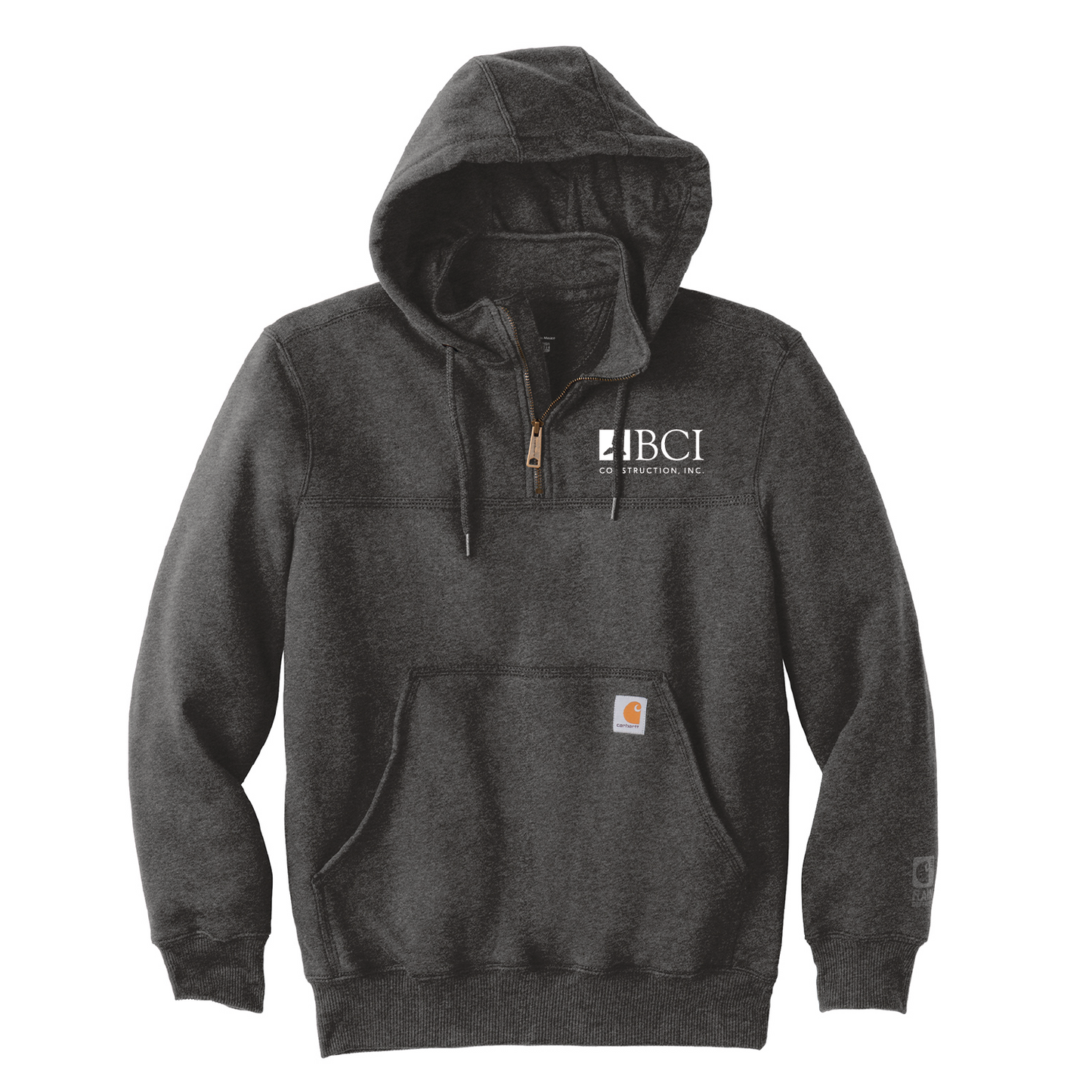 BCI Carhartt ® Rain Defender ® Paxton Heavyweight Hooded Zip Mock Sweatshirt