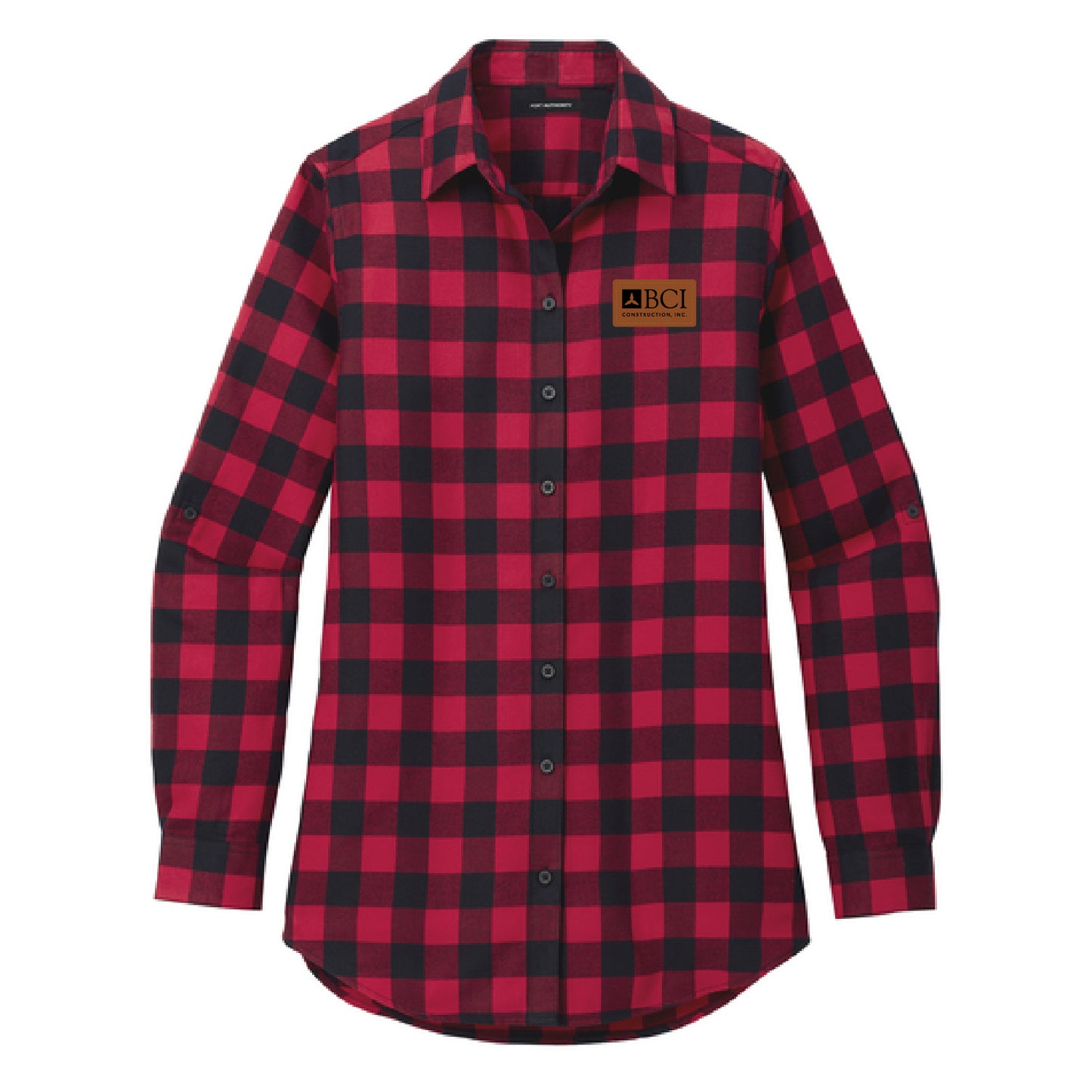 BCI Women's Plaid Flannel Tunic