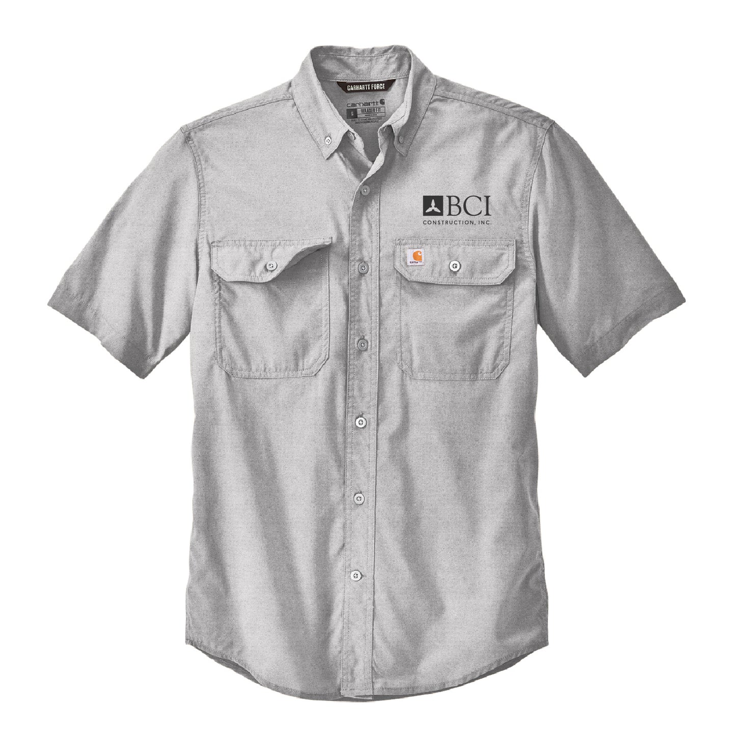 BCI Carhartt Force® Solid Short Sleeve Shirt