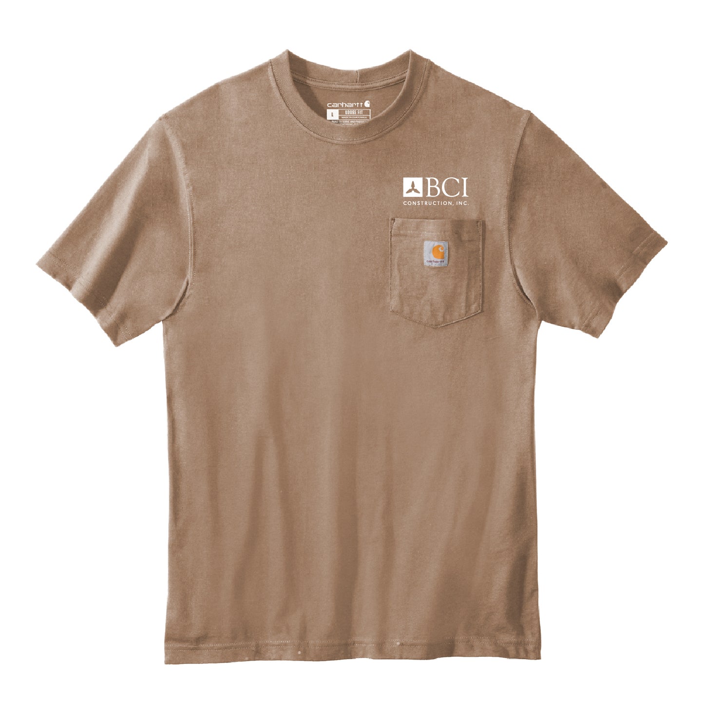 BCI Carhartt ® Tall Workwear Pocket Short Sleeve T-Shirt