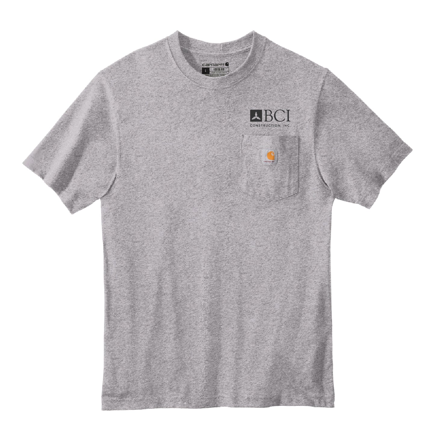 BCI Carhartt ® Tall Workwear Pocket Short Sleeve T-Shirt