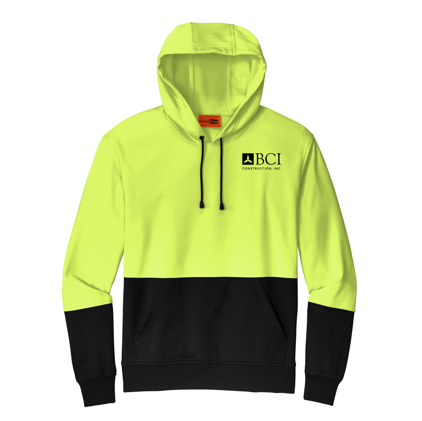 BCI Corner Stone Enhance Visibility Fleece Pullover Hoodie