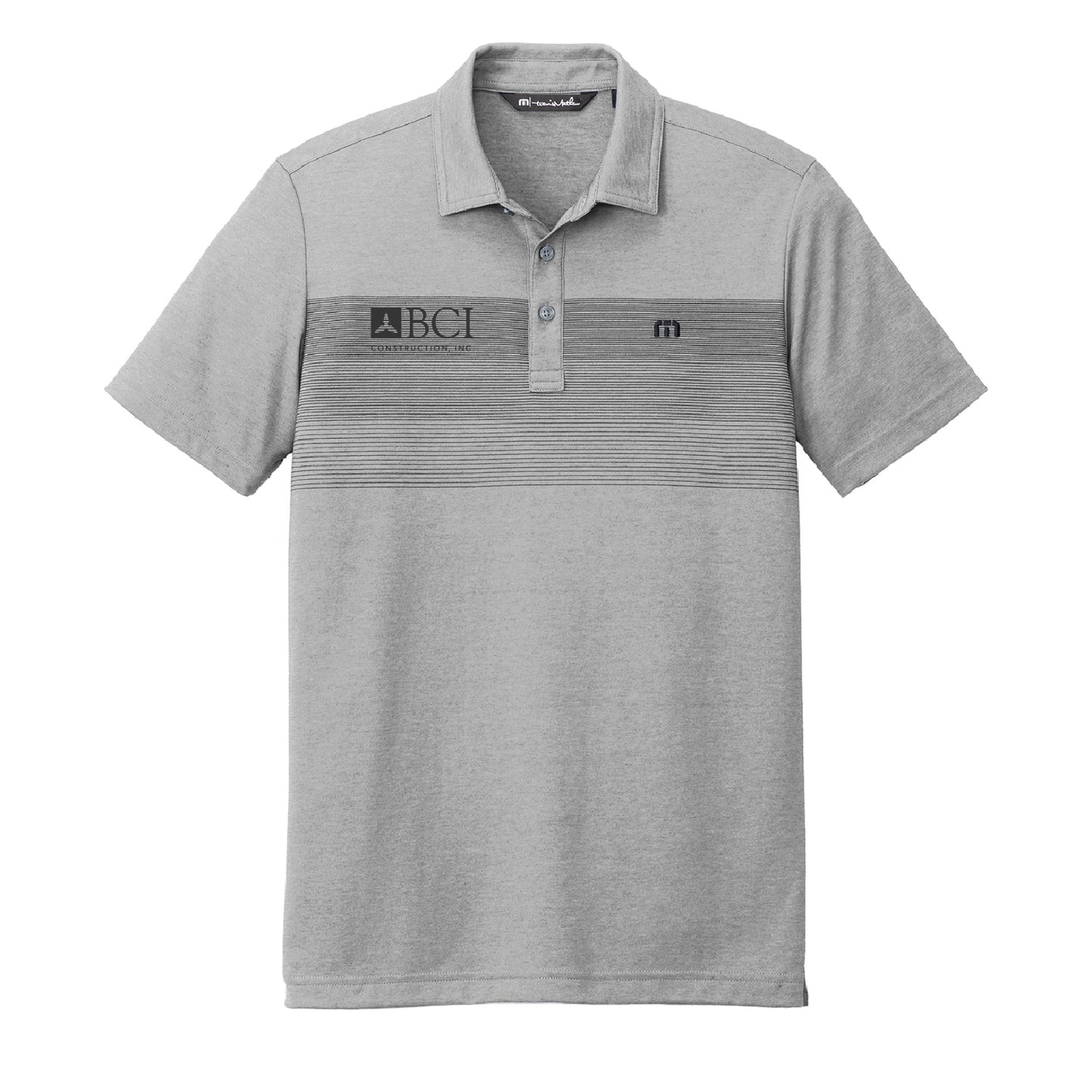 BCI TravisMathew Coastal Chest Stripe Polo (Right Chest)