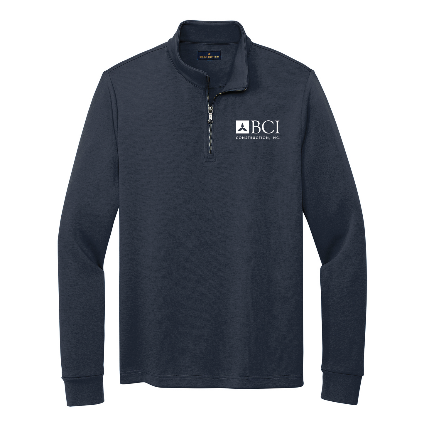 BCI Brooks Brothers® Double-Knit 1/4-Zip