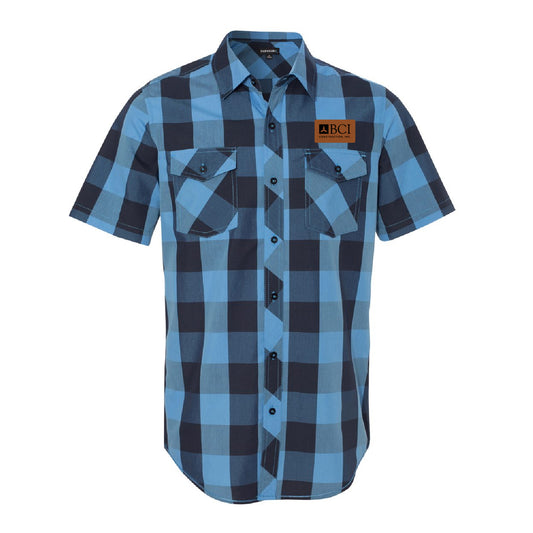 BCI Buffalo Plaid Short Sleeve Shirt